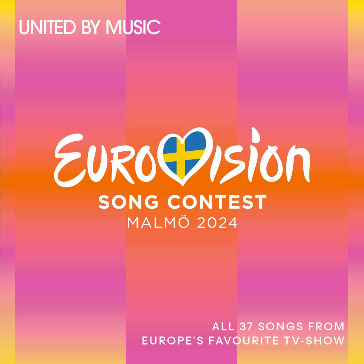 Ýmsir - Eurovision Song Contest Malmö 2024 (CD)