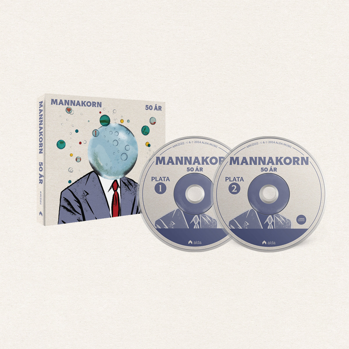 Mannakorn - 50 ár (CD)