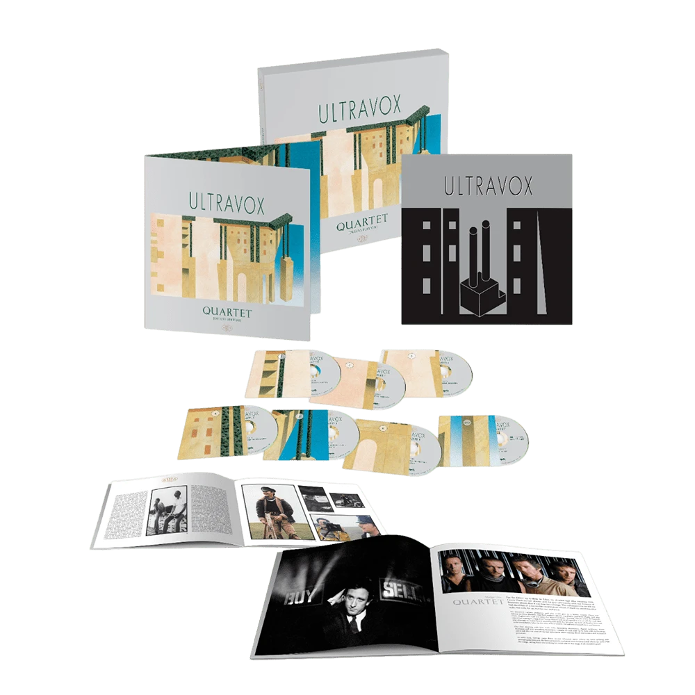 Ultravox - Quartet (Deluxe Edition CD Box) | Plötubúðin.is