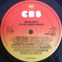 Load image into Gallery viewer, Miles Davis : You're Under Arrest (LP, Album, Gat)
