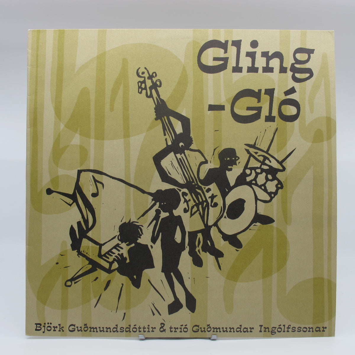 Björk Guðmundsdóttir & Tríó Guðmundar Ingólfssonar - Gling-Gló (Notuð plata VG+)