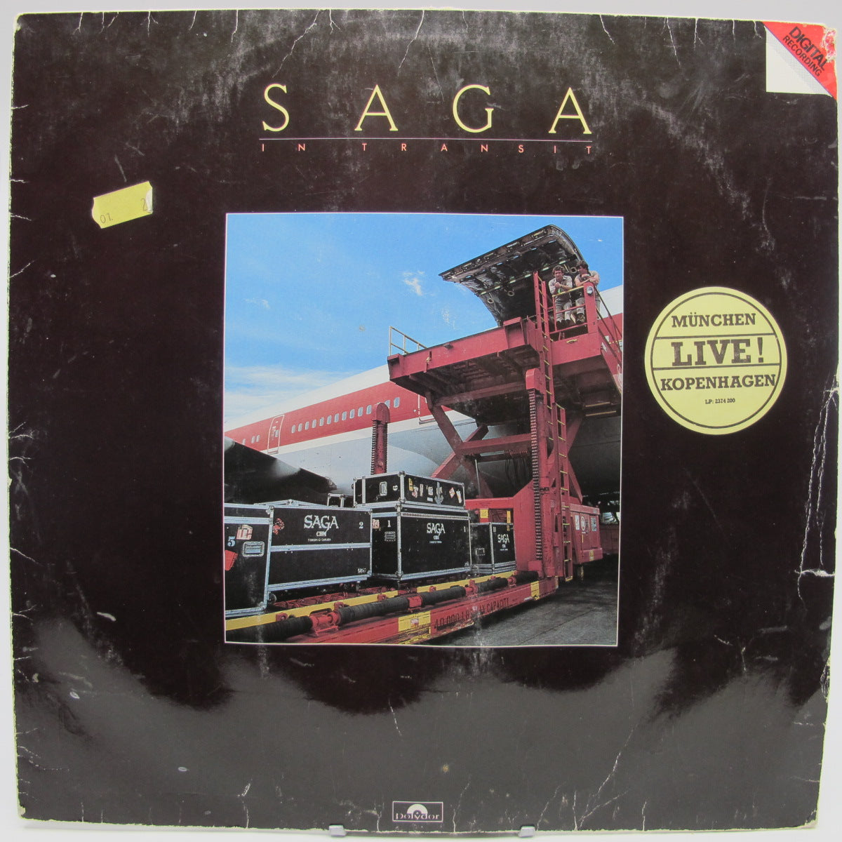 Saga  - In Transit (Notuð plata VG)