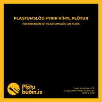 Load image into Gallery viewer, Plastumslög fyrir 12" plötur
