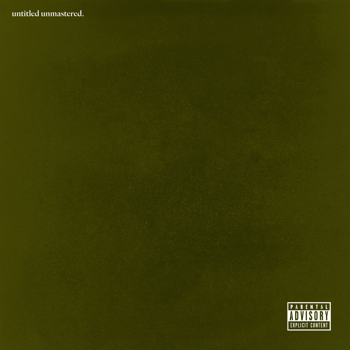 Kendrick Lamar - Untitled Unmastered