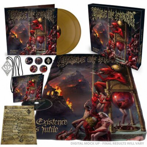 Cradle Of Filth - Existence Is Futile (Deluxe 2LP+CD Boxset)