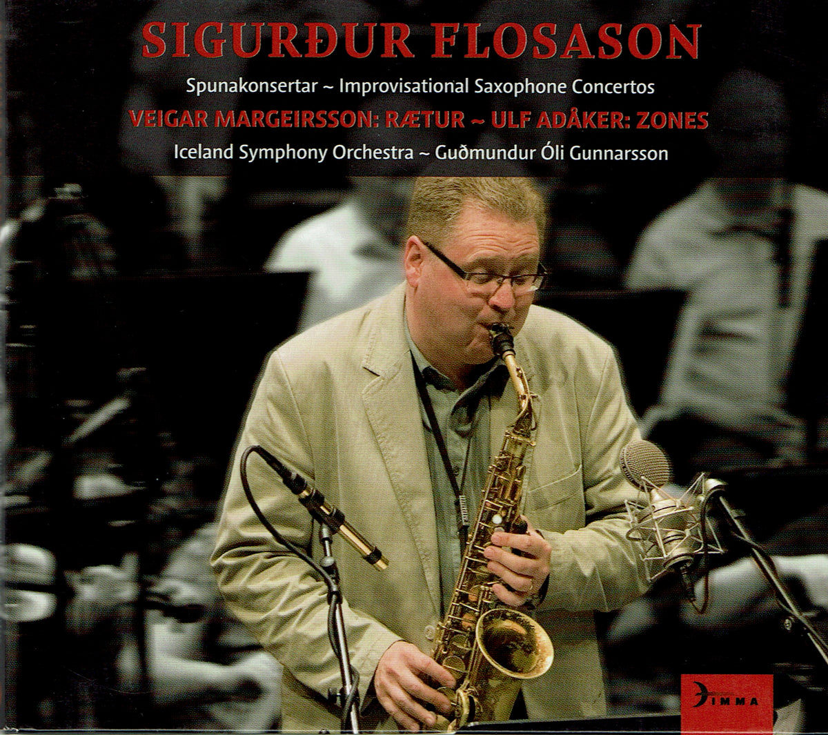 Sigurður Flosason - Spunakonsertar (ásamt Sinfóníuhljómsveit Íslands) (CD)