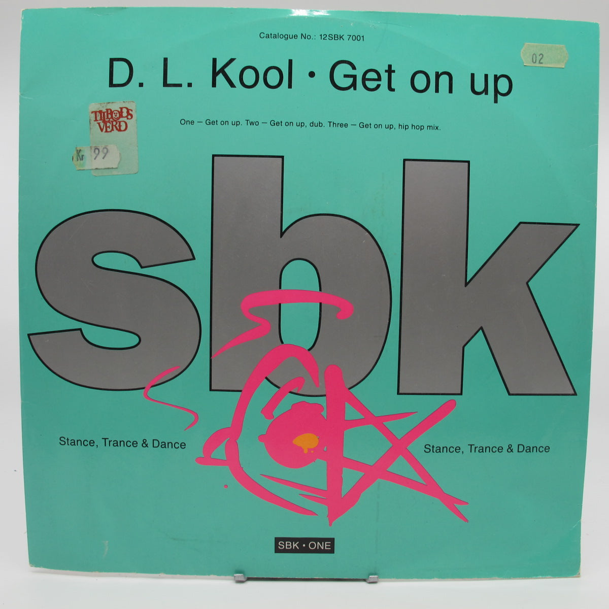 D.L. Kool - Get On Up (Notuð plata VG)