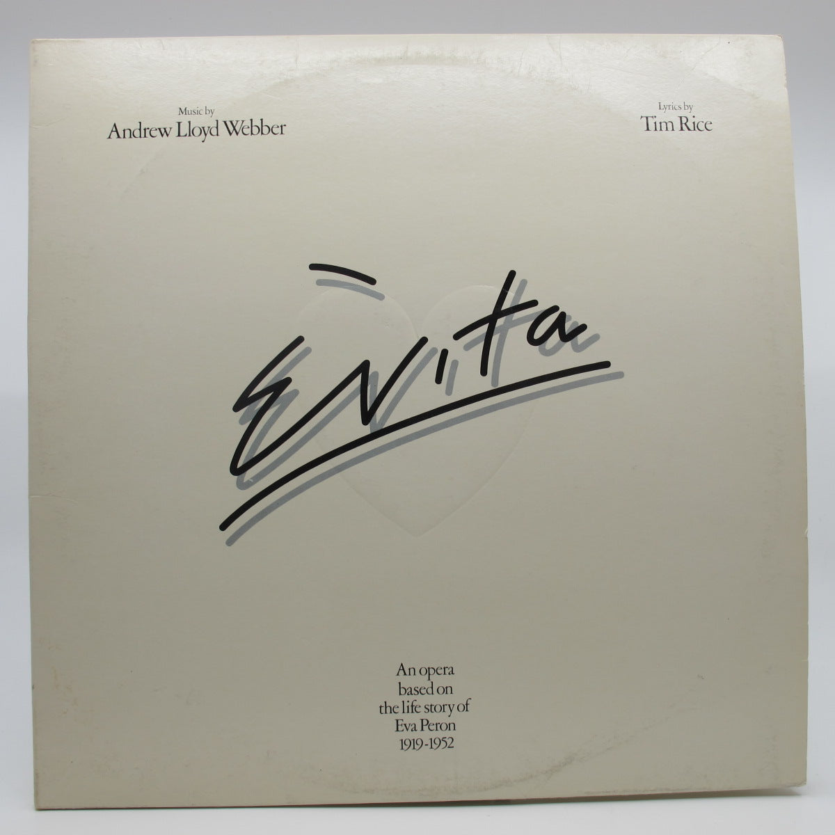 Andrew Lloyd Webber, Tim Rice - Evita (Notuð plata VG)