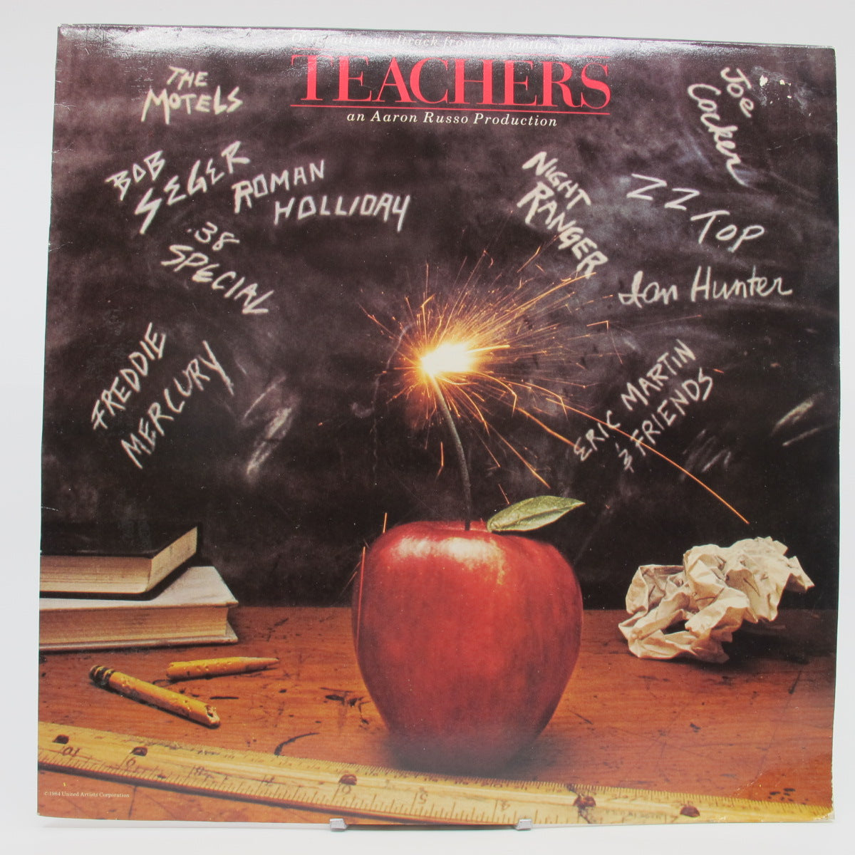Various - Teachers Original Soundtrack From The Motion Picture An Aaron Russo Production (Notuð plata VG+)