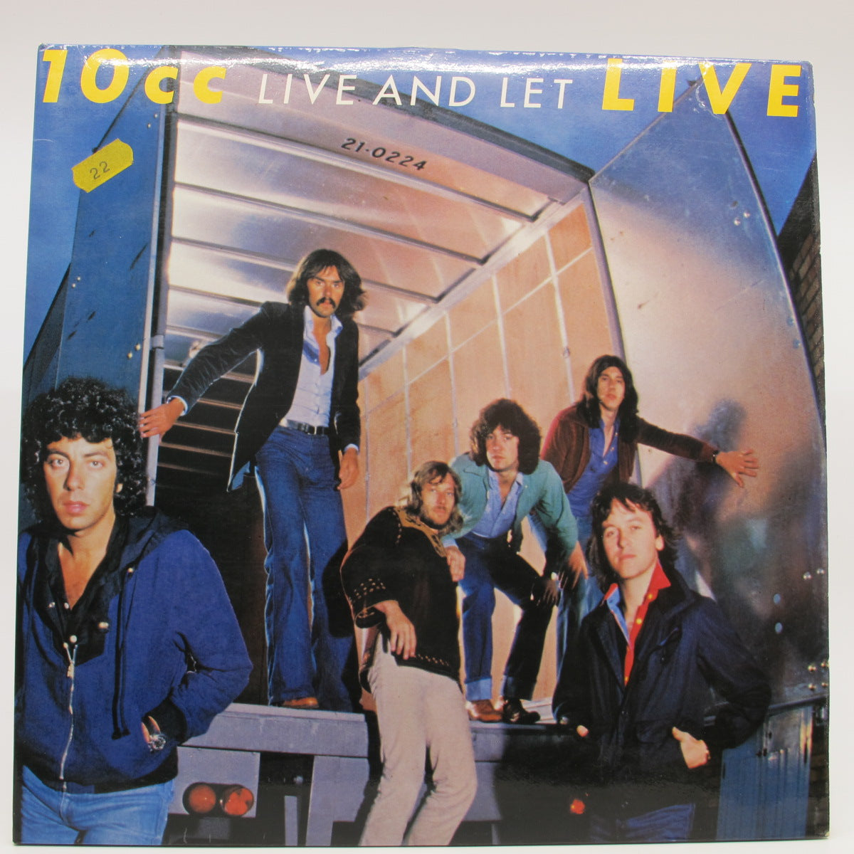 10cc - Live And Let Live (Notuð plata VG+)