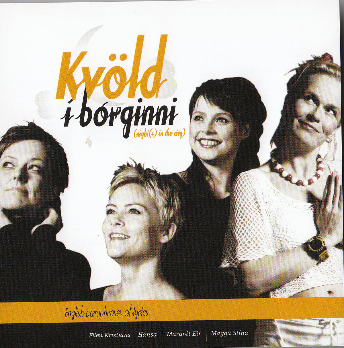 Ýmsar söngkonur - Kvöld í borginni (CD)