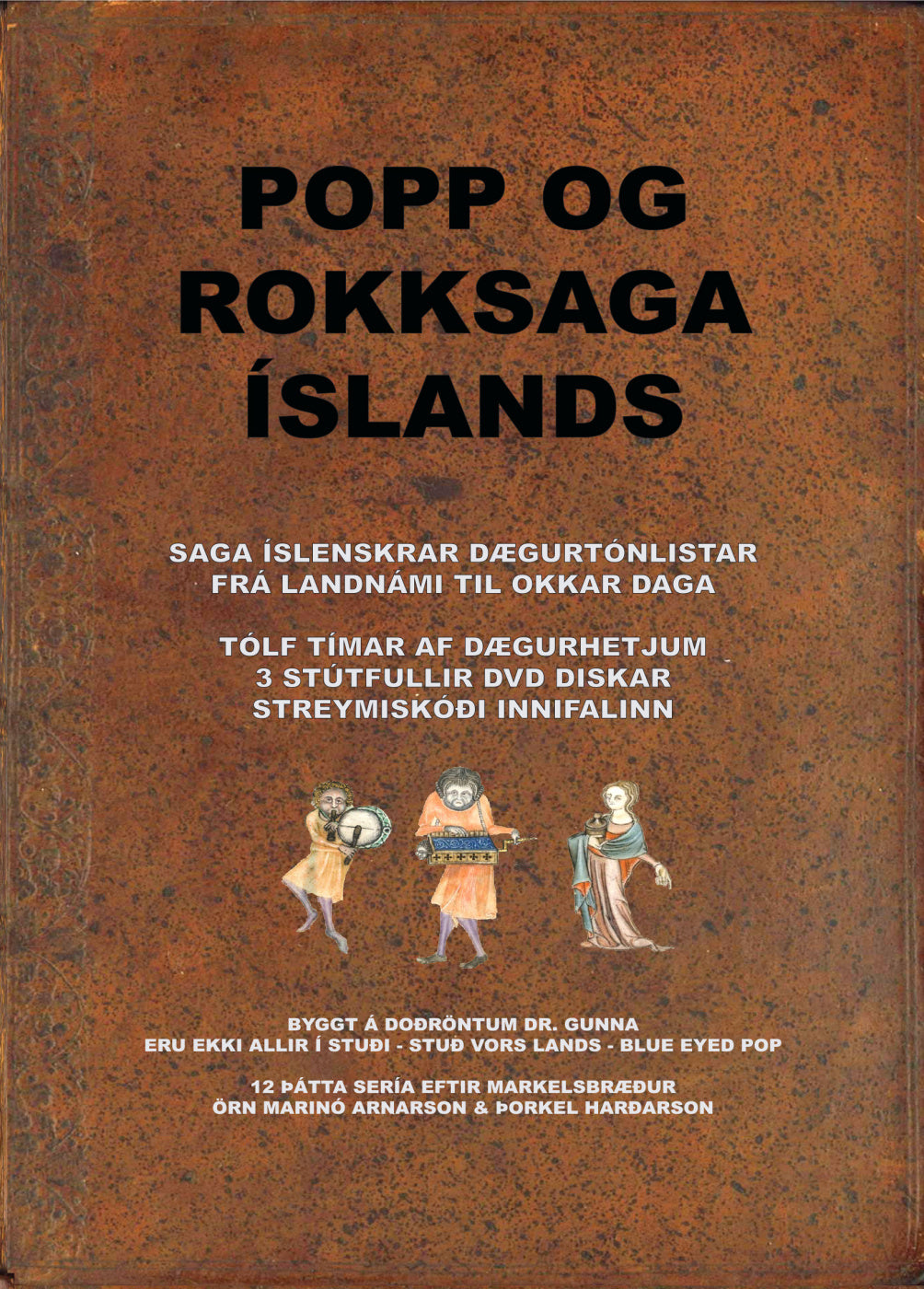 Popp og rokksaga Íslands (DVD)