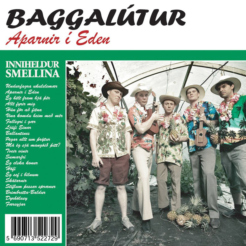 Baggalútur - Aparnir í Eden (CD)