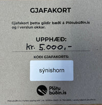 Load image into Gallery viewer, Gjafakort
